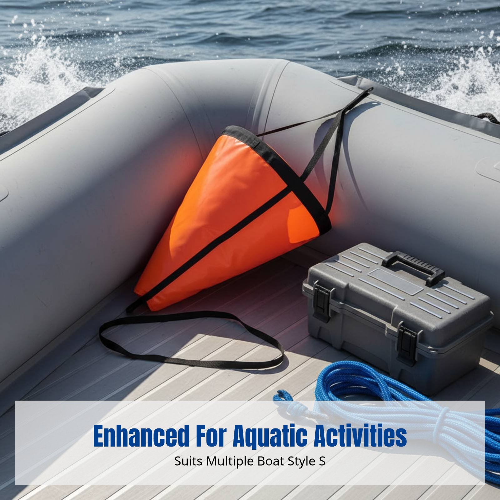 Boat Sea Anchor, PVC Umbrella  - Fishing Boat Anchor review and price
