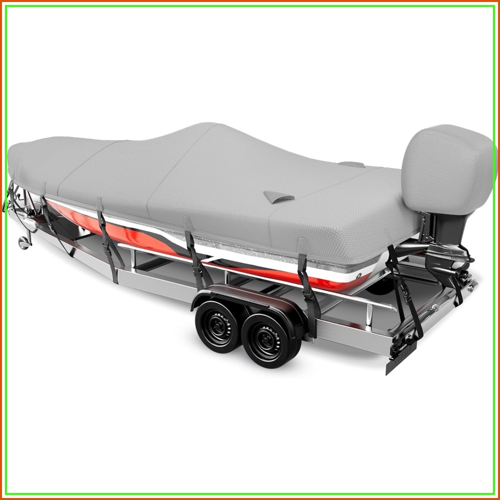 Boat Cover 20-22ft, 1200D Wate - Fishing Boat Trailer review and price