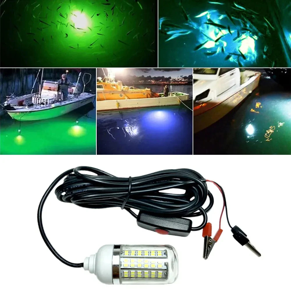 12V Underwater Lamp 15W 108 LE - Fishing Boat Depth Finder review and price
