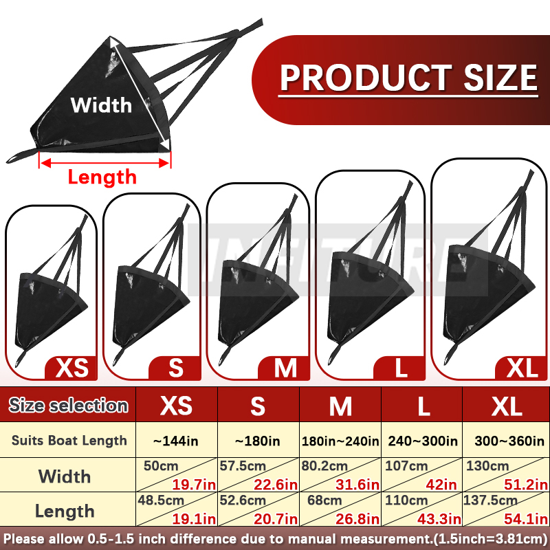 18-53'' Sea Drogue Anchor Floa - Fishing Boat Anchor review and price