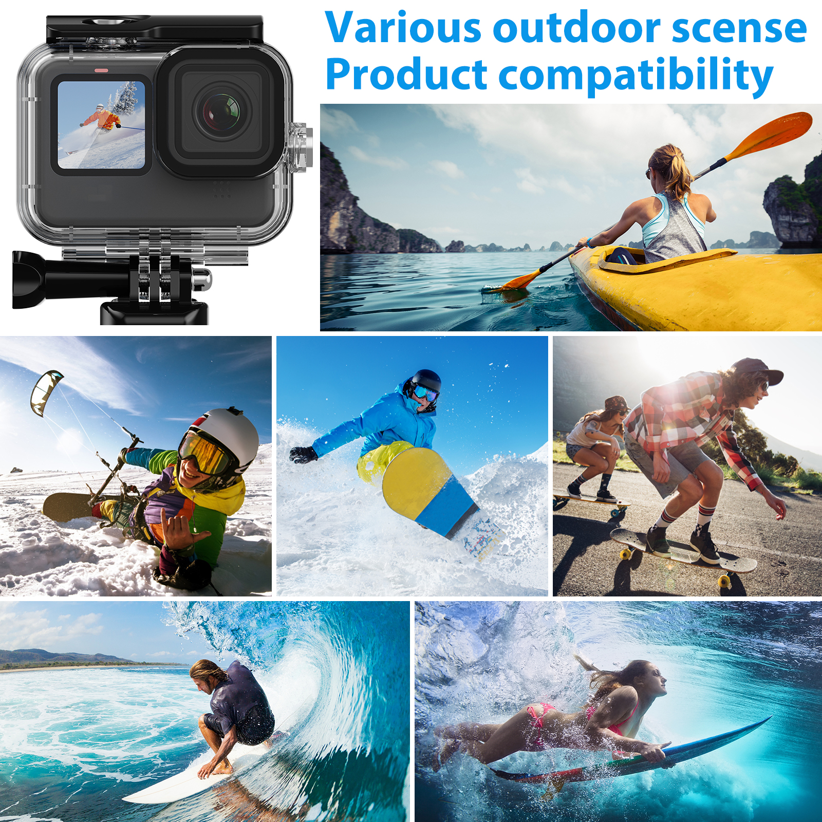 Action Camera Accessories For  - Fishing Boat Cover review and price