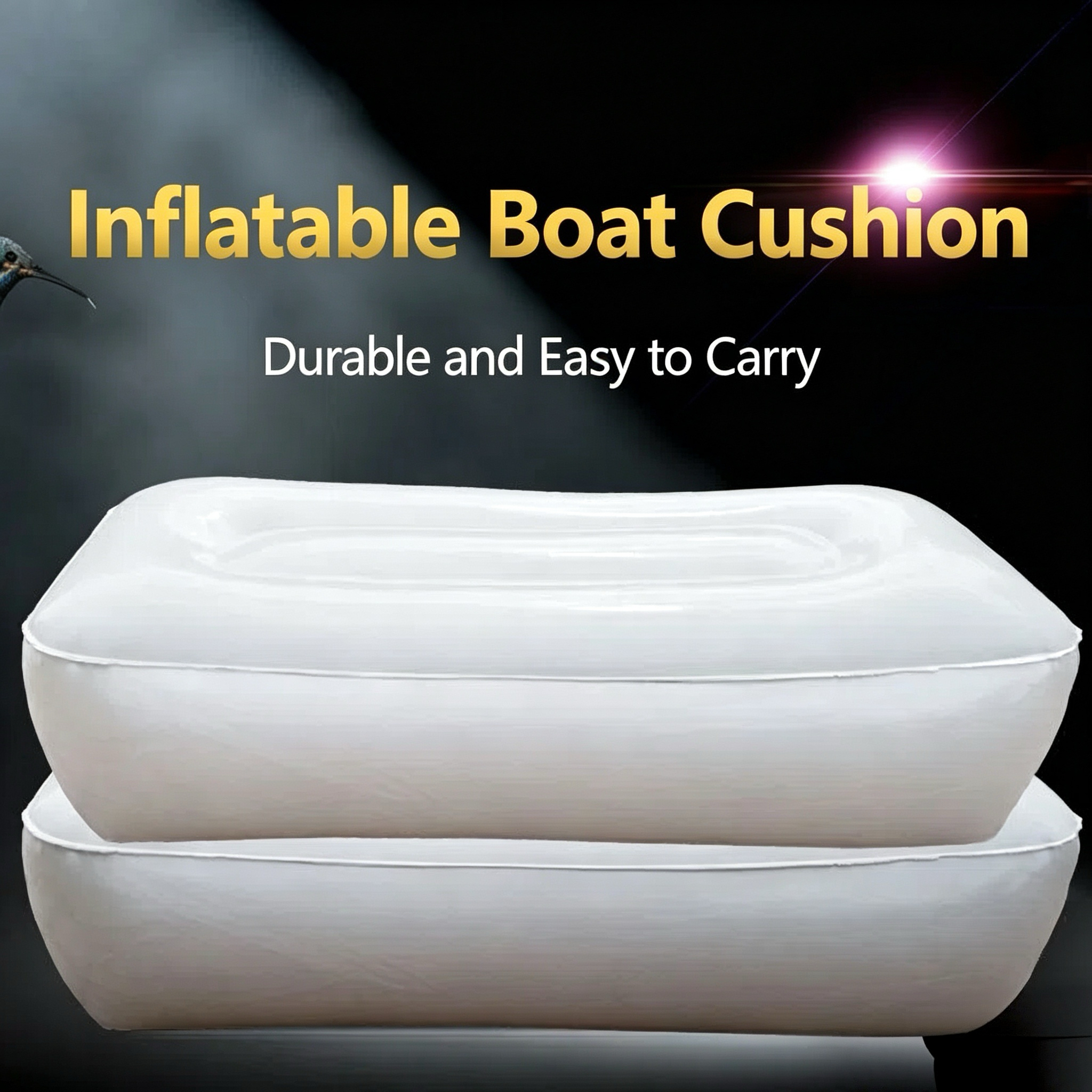 Thickened PVC Inflatable Seat, - Fishing Boat Seat review and price