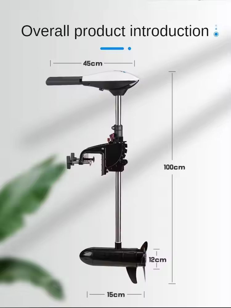 Haibo Electric Thruster Marine - Fishing Boat Outboard Motor review and price