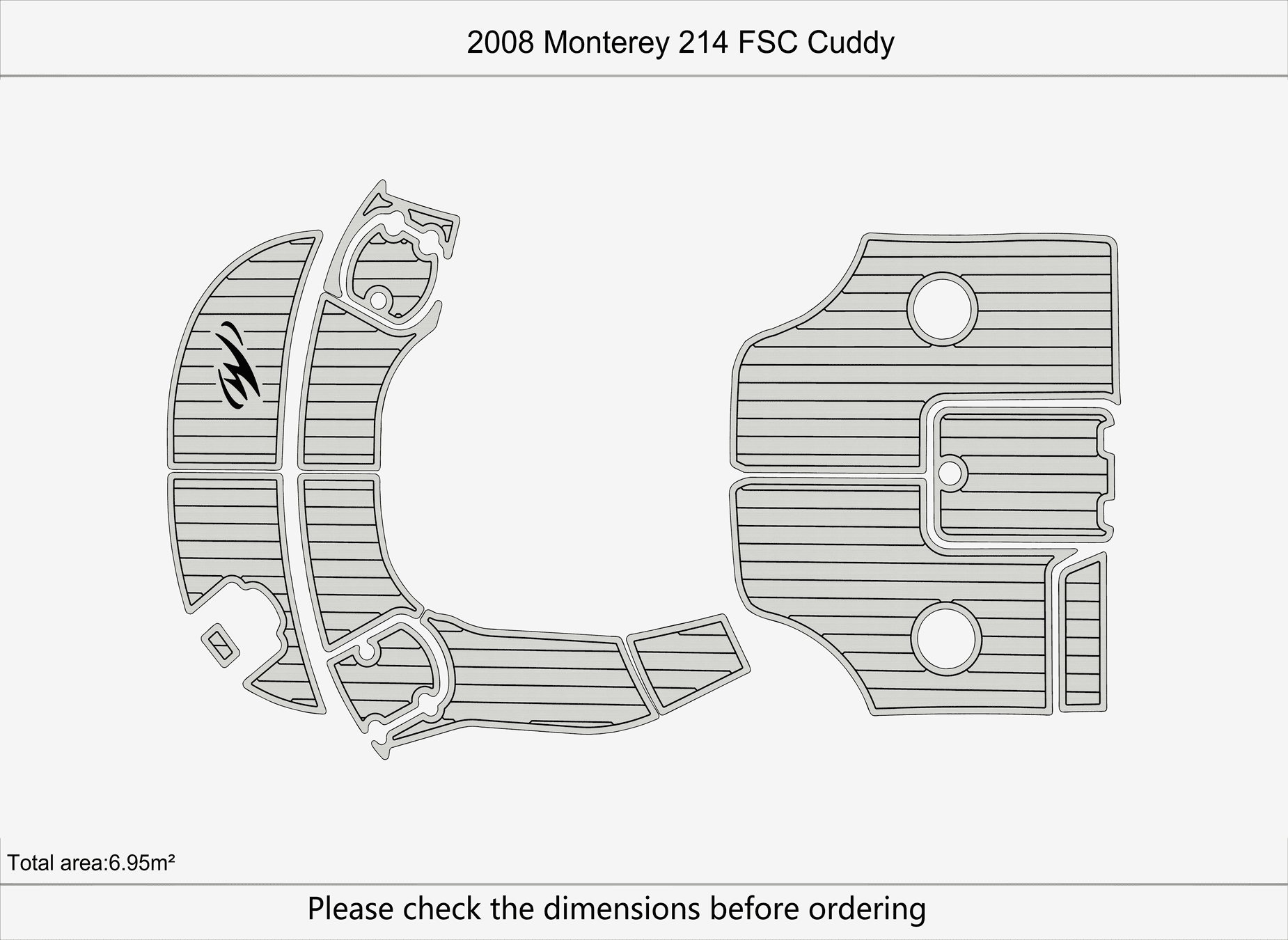 Non-Slip EVA Faux Teak Marine  - Fishing Boat Fiberglass review and price