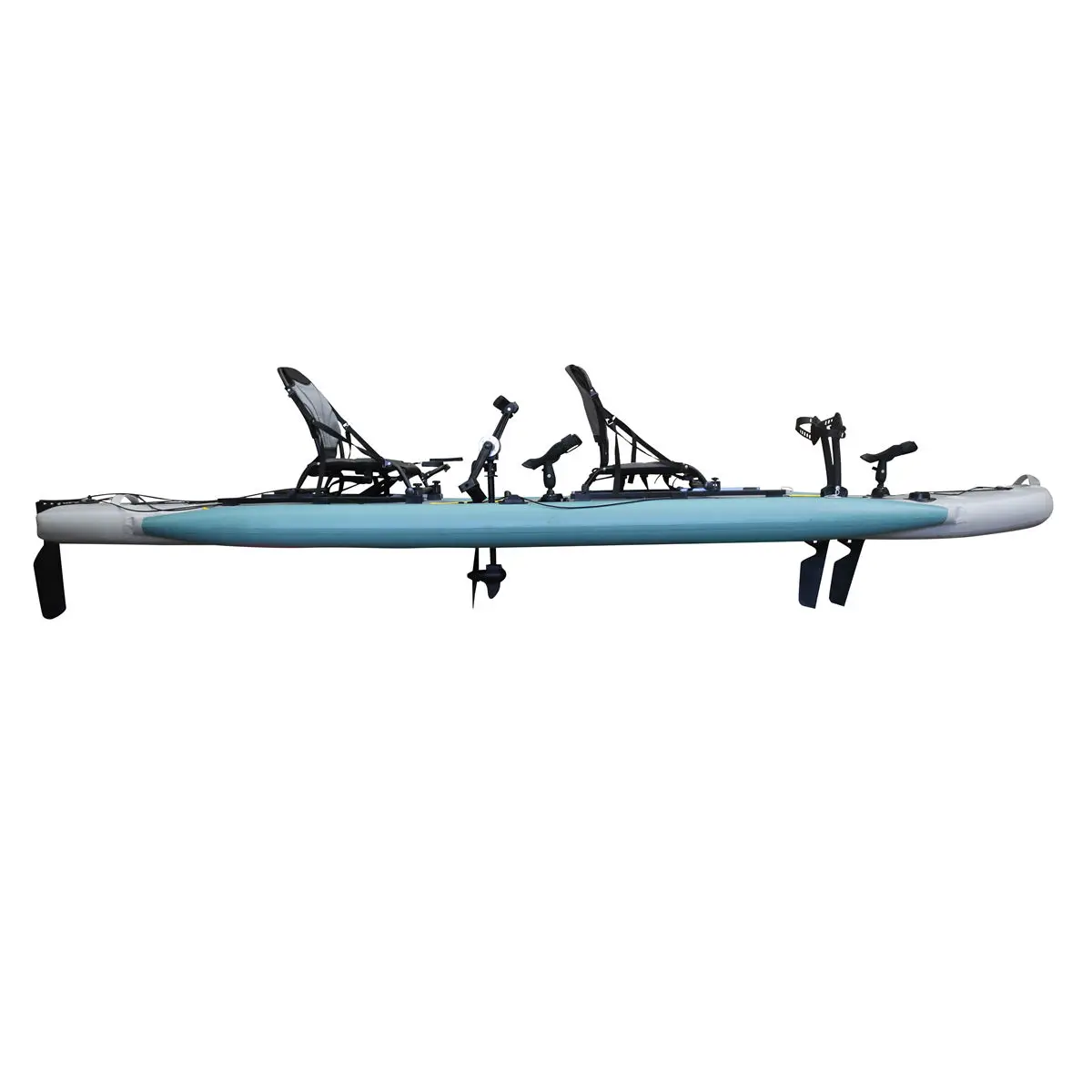 14ft Inflatable Fishing Canoe  - Fishing Boat Seat review and price