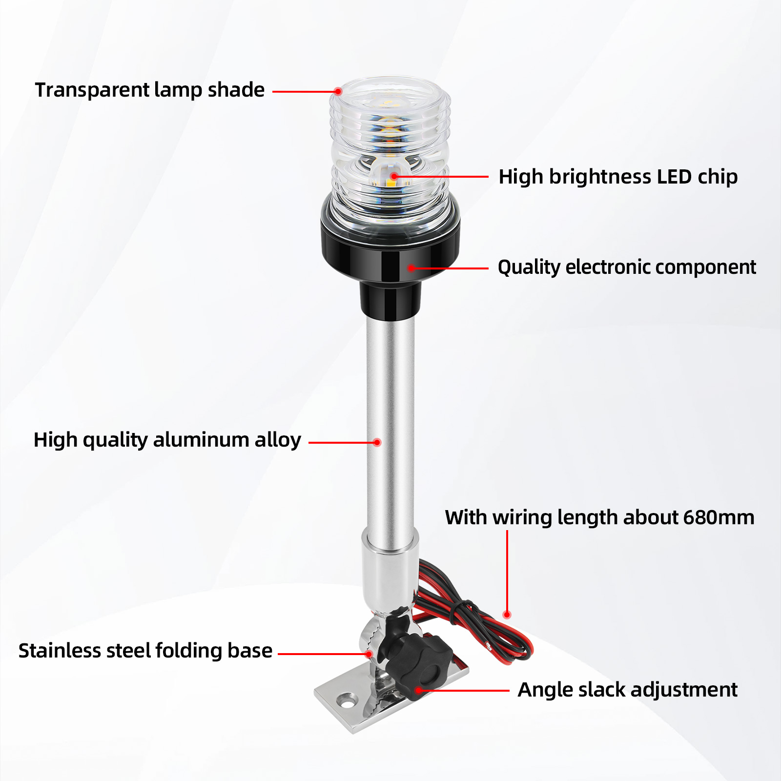 Navigation Light 12inch Marine - Fishing Boat Navigation Light review and price