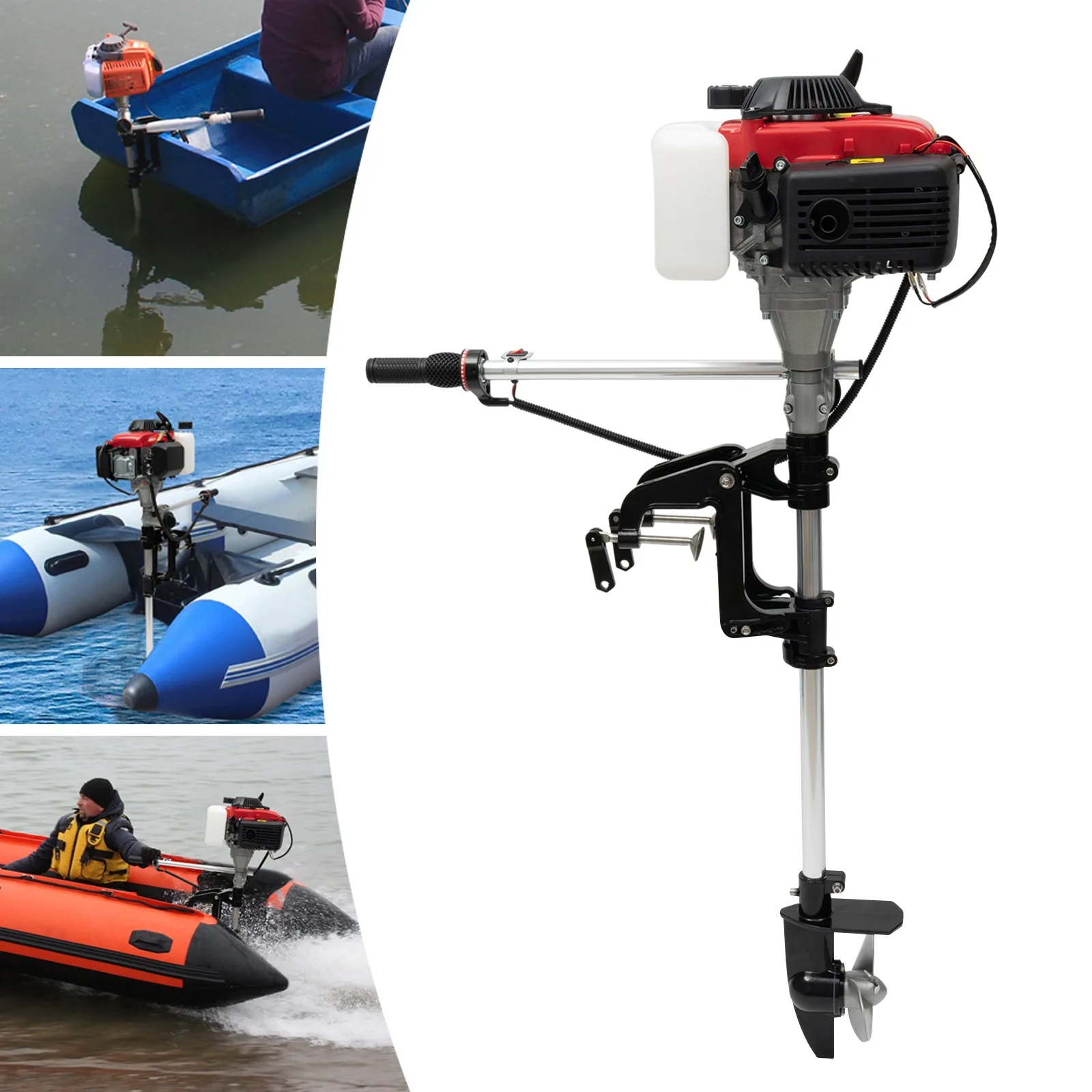 4-Stroke 4HP Boat Outboard Mot - Fishing Boat Outboard Motor review and price