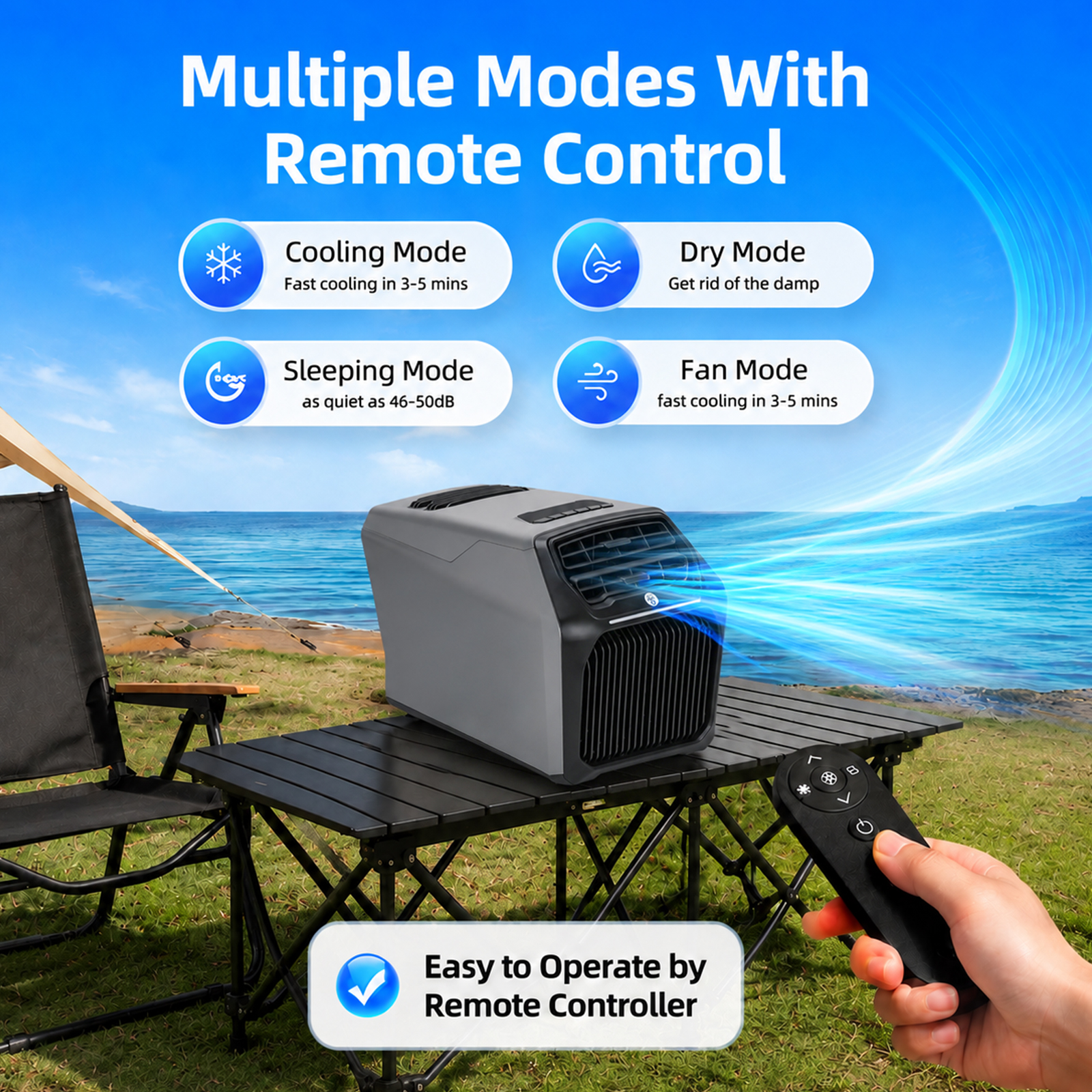 6800BTU Portable Air Condition - Fishing Boat Trailer review and price