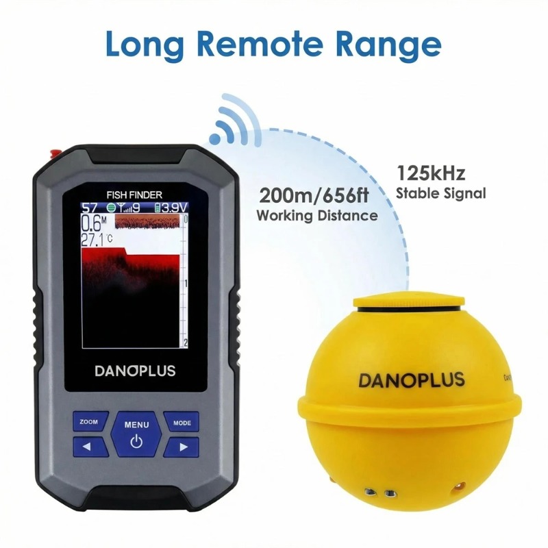 Portable Castable Fishfinder W - Fishing Boat Depth Finder review and price