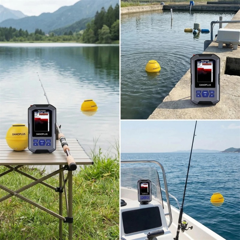 Portable Castable Fishfinder W - Fishing Boat Depth Finder review and price