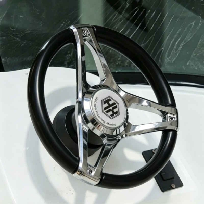 Marine Steering Wheel With Ass - Fishing Boat Trailer review and price