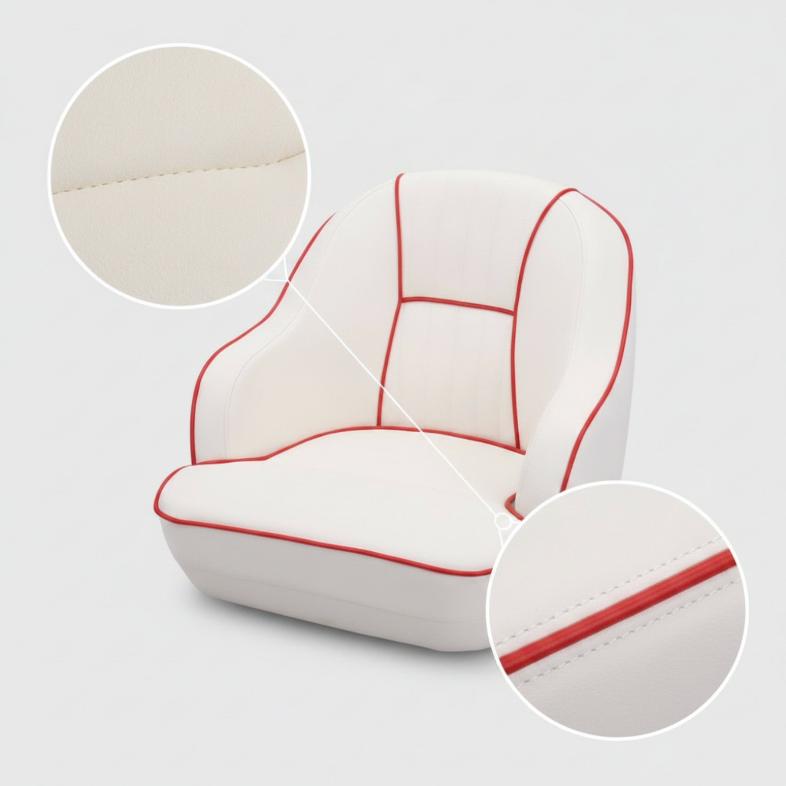 Pilot's Boat Seat Contoured He - Fishing Boat Seat review and price